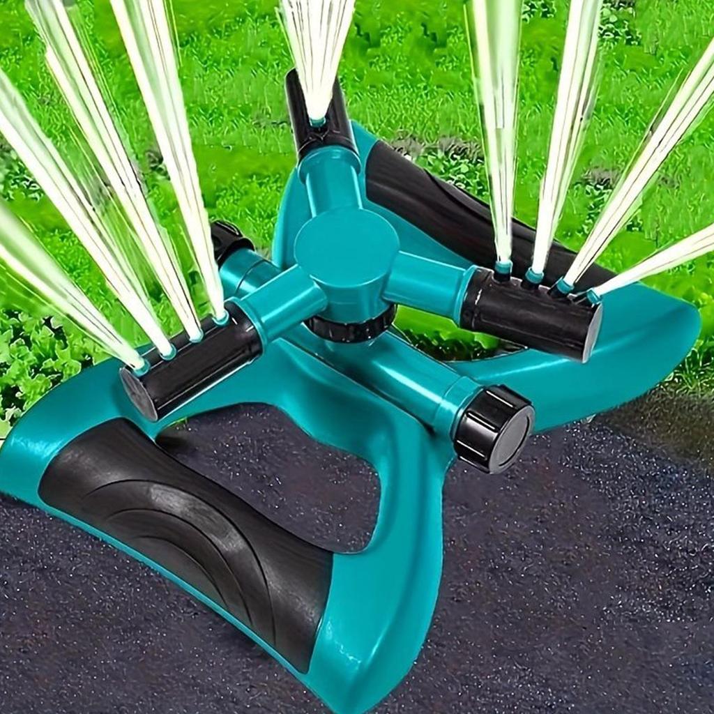 Sprinklers for Yard Garden Irrigation System Three-Way 360 Degree Rotation Automatic Sprinkler for Lawn Yard Flower Bed Orchard