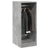 Wardrobe Concrete Grey 48 x 41 x 102 cm Particleboard