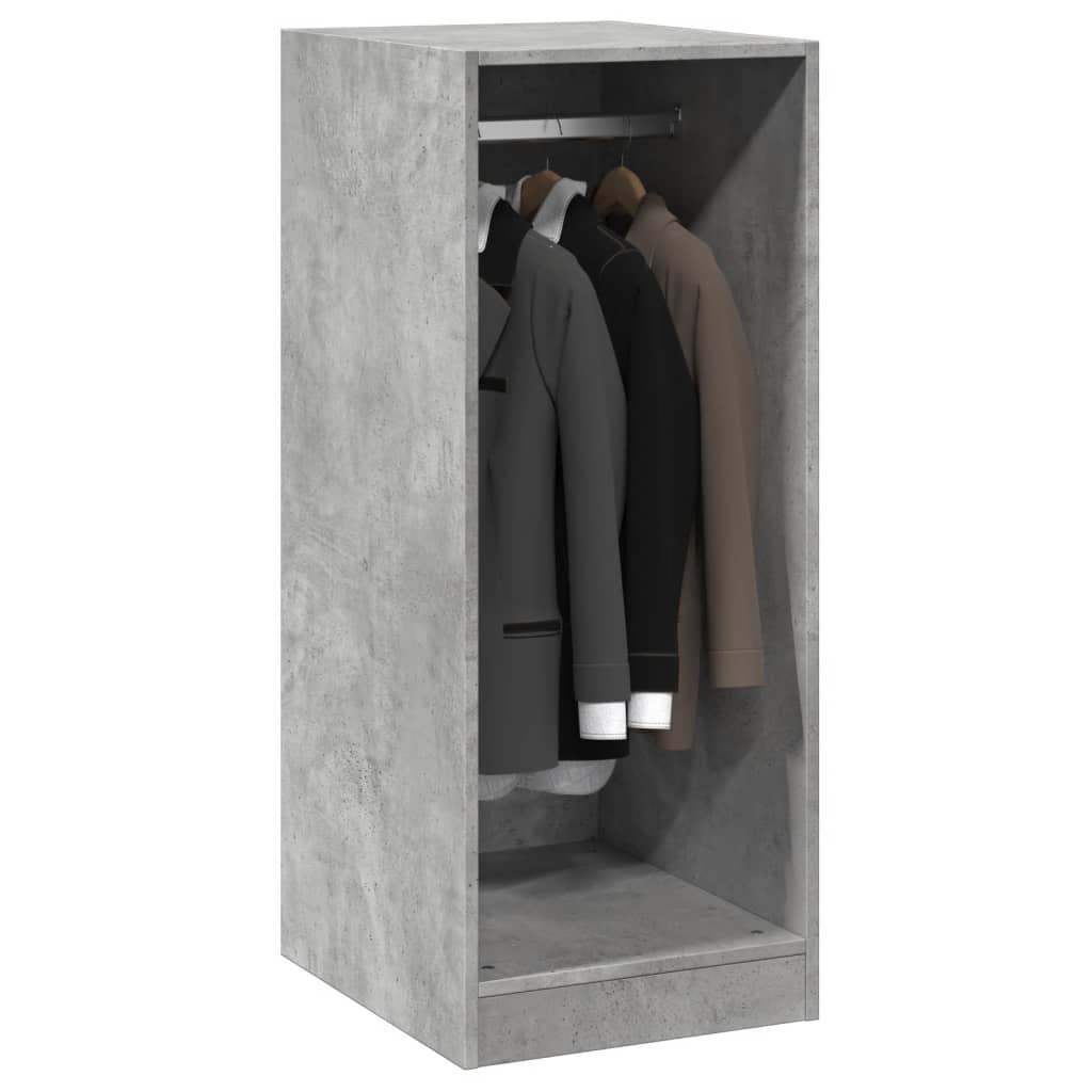 Wardrobe Concrete Grey 48 x 41 x 102 cm Particleboard
