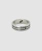 Fourcomma Double Line Ring