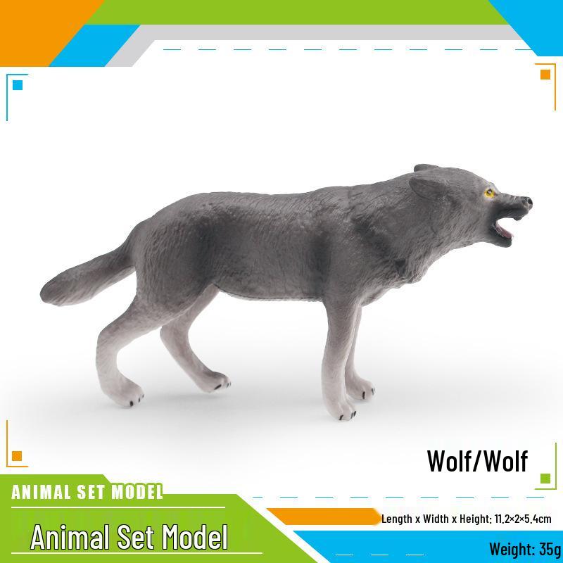 Cross-Border Wildlife Model: Children s Cognitive Arctic and Roaring Wolf Ornament