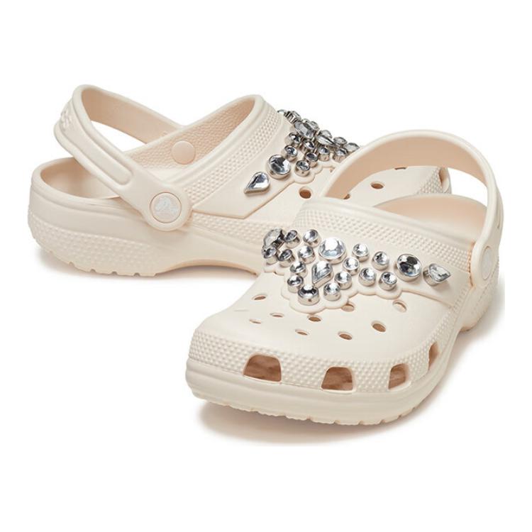 Crocs Fashionable Versatile Non-Slip Childrens Sandals Kids Sandals Dewdrop 209757-0WW
