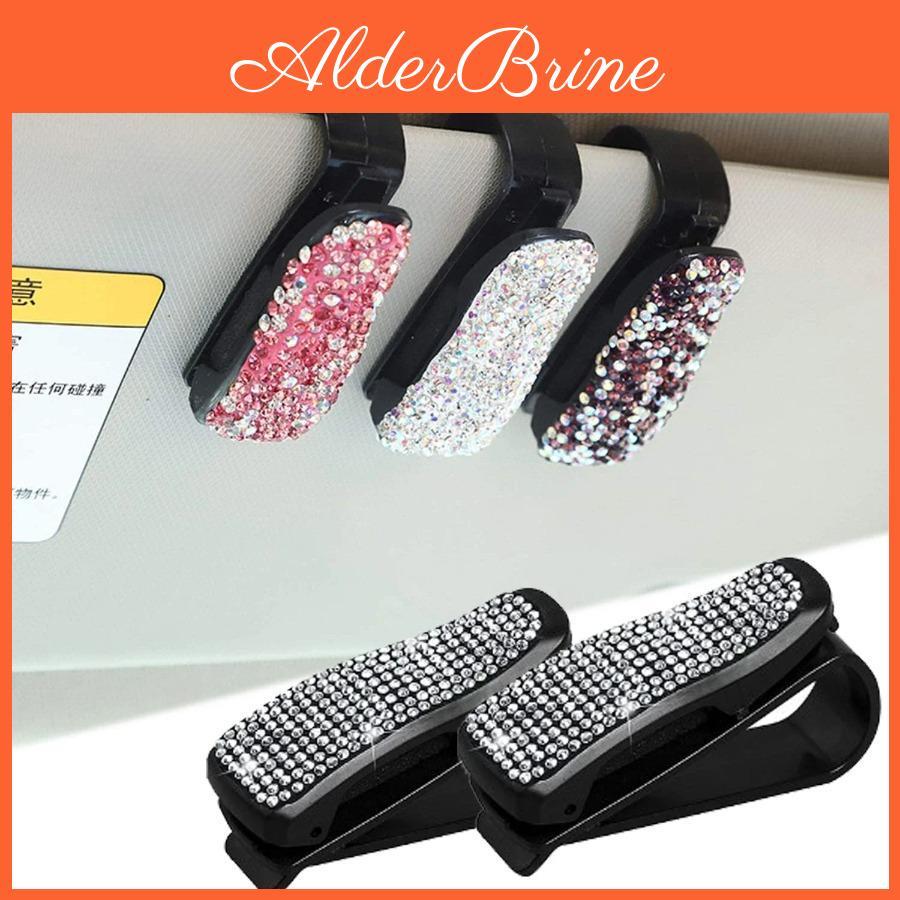 Glasses Sun Holders Visor Car Sunglasses Eyeglasses Mount With Ticket Card Clip Car Interior Accessories Glasses Holder
