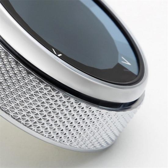 Silver ABS + Crystal Car Central Media Knob Replace For BMW 3 X5 X6 E90 E70 10