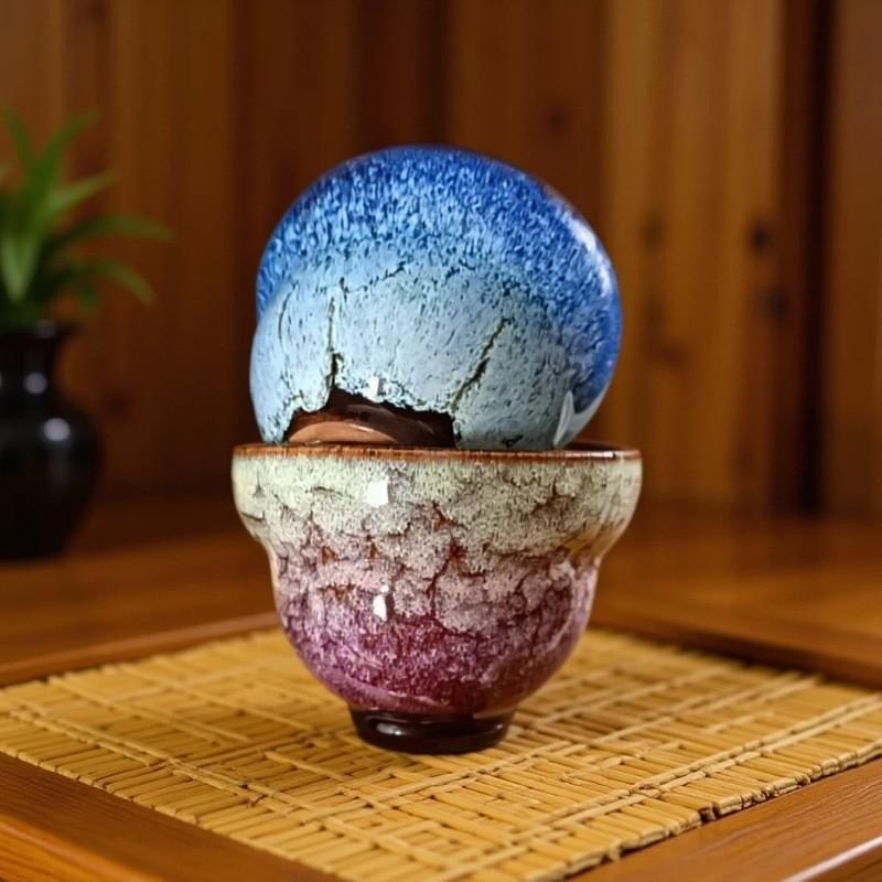 Ceramic Tea Tasting Cup Gift Set - Ideal for Festivals, Souvenirs, and Business Gifts