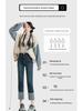 Petite Women's Stretchy High-Waisted Cigarette Pants – Autumn/Winter 2023 Flattering Narrow Leg Straight Jeans
