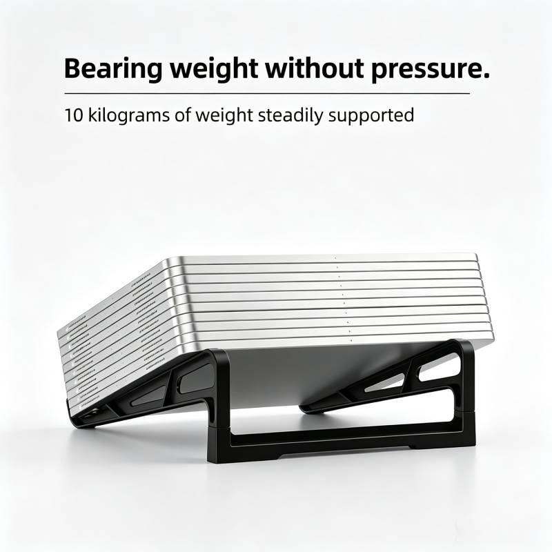 Laptop Stand Folding Adjustable Ergonomic Notebook Holder Universal for 10-17 Inch Laptop Tablet Home Office Desk Use