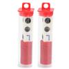 2 Sets Left Right Center Dice Game 16mm With 3 Dices 24 Chips for Family Nights Friends Gatherings Games Parties Red