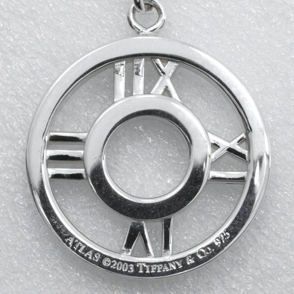 TIFFANY&Co. Open atlas Necklace Silver925 3.9g Women Used