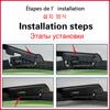 For Xpeng G6 2023 2024 2025 SUV Coupe LHD Front Wiper Blades Windscreen Window Cleaning Windshield Brushes Accessories