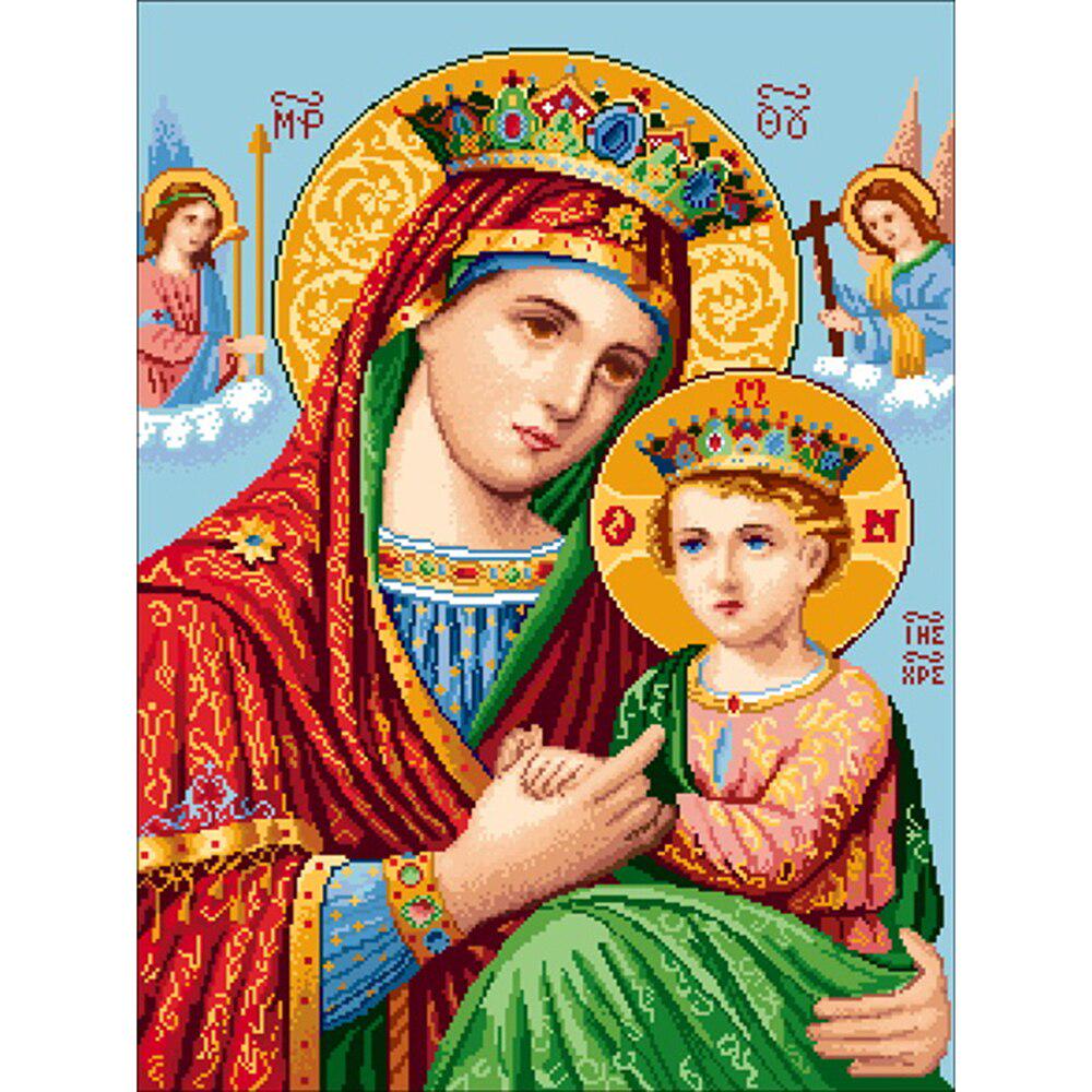 Diamond Painting 5D Fai Da Te - Indiano Religioso, Rotondo Pieno, 30x40 Cm, Kit Completo Con Tela E Diamanti