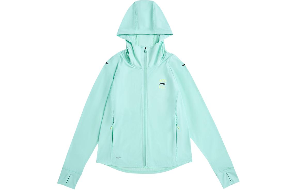 Женский тренч Li Ning Охлаждающий зеленый AFDU384-4 M