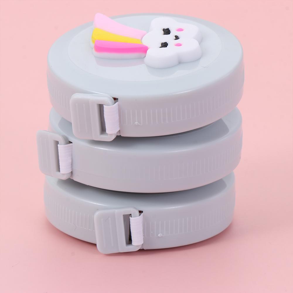 1.5m Portable Retractable Ruler Mini Tape Measure Sewing Leather Ruler Children Height Ruler Centimeter Inch Roll Tape