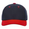 SSK Round Baseball Cap BC072 Navy x Red 6-sided (7020)