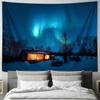 Aurora Tapestry  Northern Lights Decorative Art Tapestry for Bedroom and Living Room