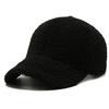 Warm Outdoor Dad Hat Artificial Lamb Wool Autumn Winter Hat Plush Baseball Cap  for Women & Men