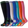 Unisex Sports Compression Socks for Running and Fitness - Mid-Calf Style Inspired by Liu Genghong