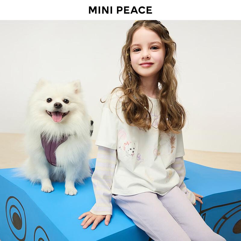 MiniPeace Girls Long Sleeve T-Shirt 140