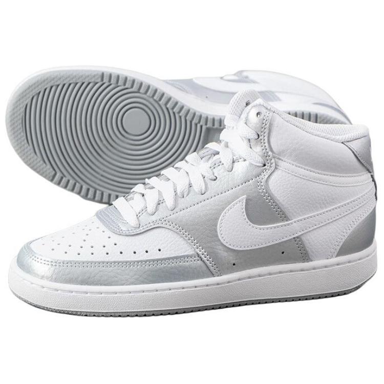 Nike Court Vision Mid 'Silver Grey' Women's CD5436-108