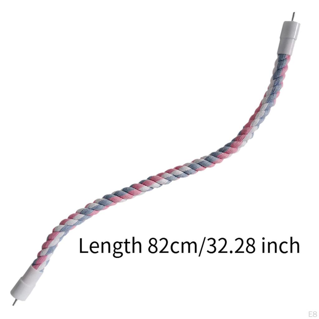 Avian Rope Perch Swing for Small Birds, Hanging Birdcage Toy