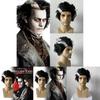 Sweeney Todd The Demon Barber Of Fleet Street Wig Short Curly For Halloween Party Cosplay