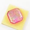 Lab-Created Opal Loose Gemstone Large Monarch Fire 83.15 ct Doublet Square Cut for Jewelry Designs