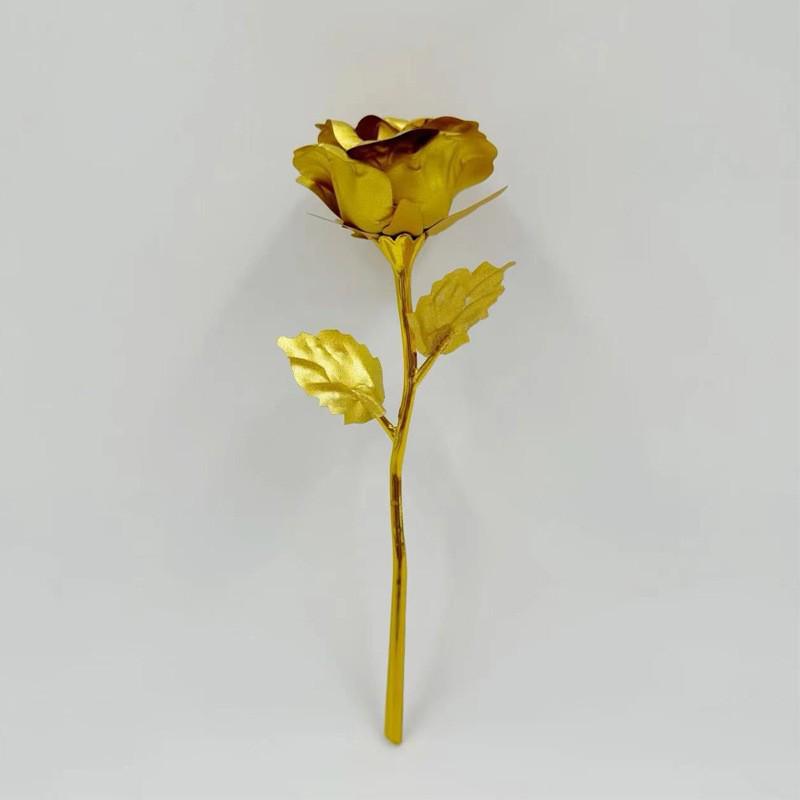 

Gold Foil Preserved Rose Gift: Valentine s Day & Christmas Bouquet
