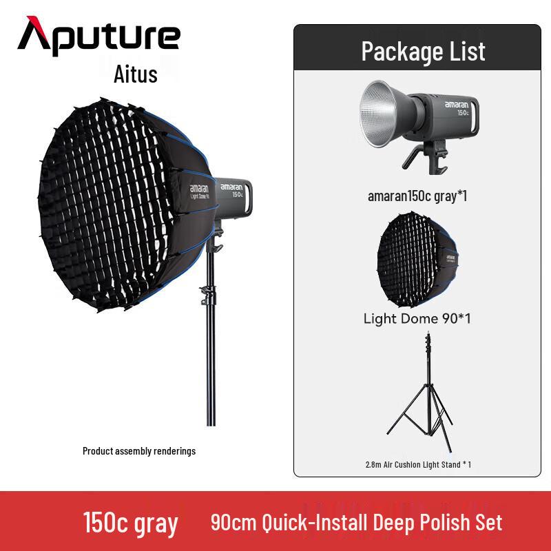 Aputure amaran 150c RGBWW Полноцветный светодиодный видеосвет