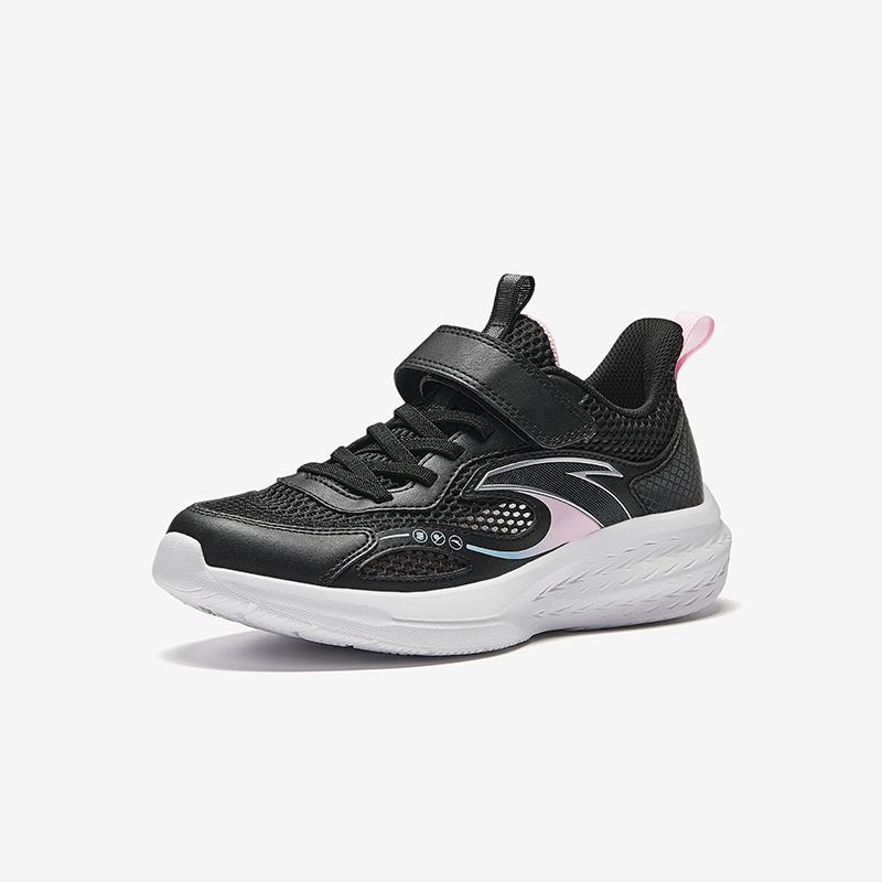Anta Kids Synthetic Leather Fabric Comfortable Versatile Rebound Lightweight Shock Absorbing Breathable Low Top Running Shoes Men Sneakers A22525501