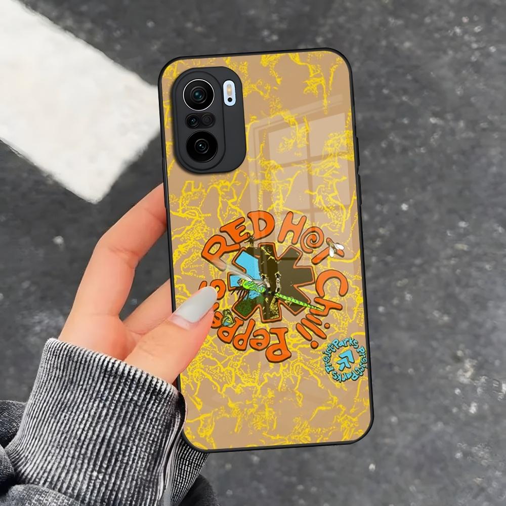 Red Hot RHCP Chili Phone Case for Xiaomi 15 14 13 12 X Redmi Note 10 Mi 11 S Lite T Pro ultra glass Cover