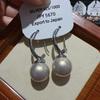 High Quality Imitation Pearl Pendant Alloy Gold Korean Earrings Ornaments Fashion Jewelry Women Gift