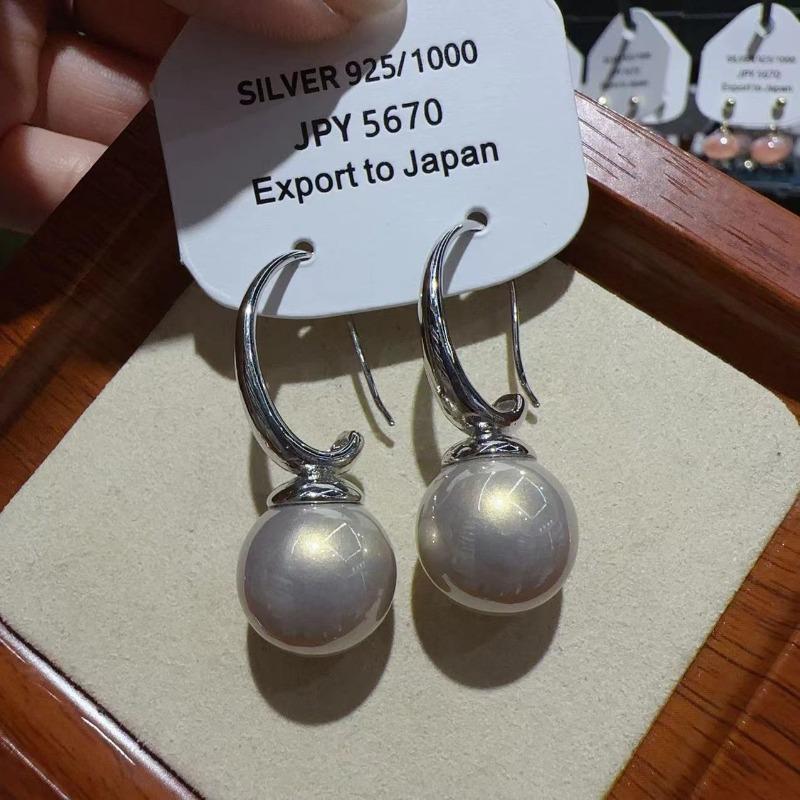 High Quality Imitation Pearl Pendant Alloy Gold Korean Earrings Ornaments Fashion Jewelry Women Gift