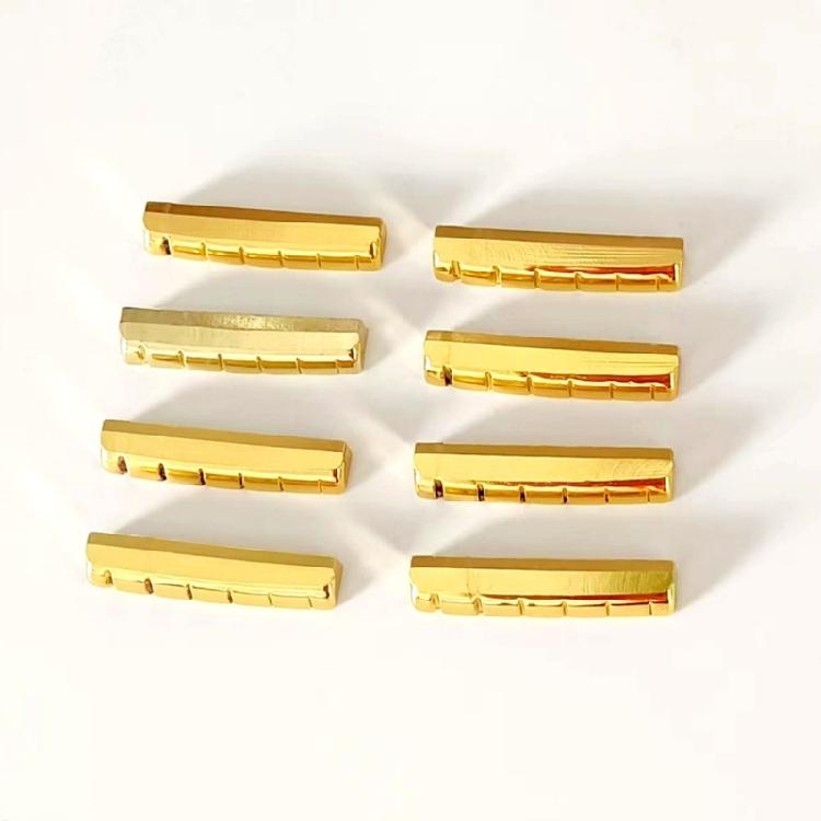 Acoustic Guitar Hardware Upgrade Set with Precisions Engineered Metal Bridge Part Suitable for Superior Note Articulations