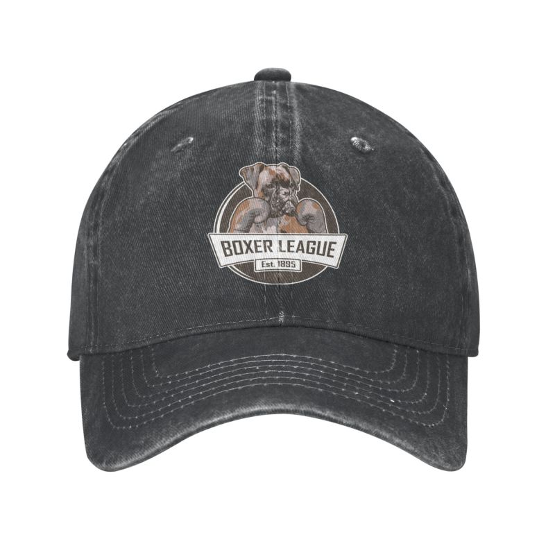 

Fashion Unisex Cotton Boxer League Dog Baseball Cap Adult Bulldog Adjustable Dad Hat Unisex Women Hip Hop