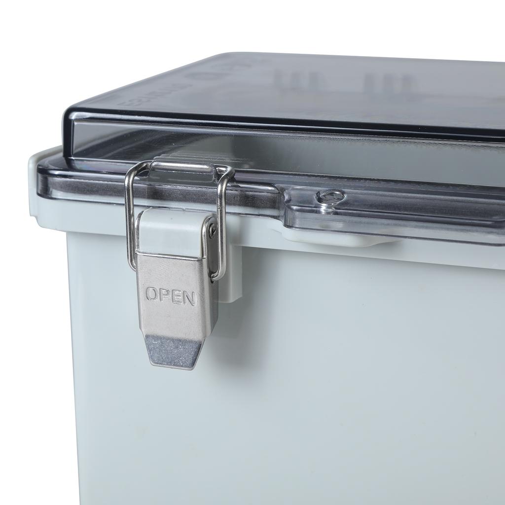 Verteilerdose IP65 Wasserdicht Klarer Deckel Innen Außen Kabelverteilerdose Elektrisches Projektgehäuse Verteilerkasten