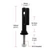 Recovery Tracks Bracket Set Traction Boards Mounting Pins Theft Proof Mount Pins Set Safety Kits Lockable Mount Pins Kit