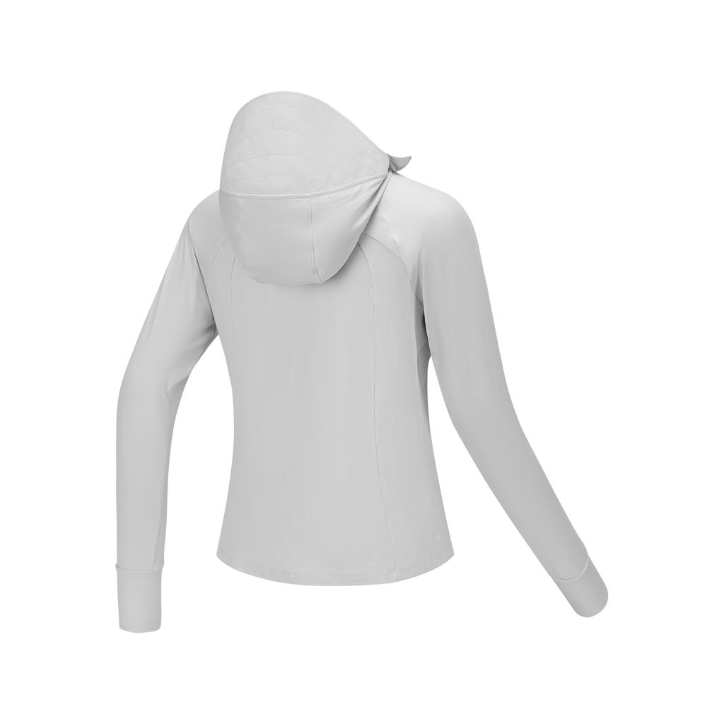 Skechers Cool Dry UV Protection Lightweight Slim Fit Hooded Sports Casual Commuter Comfortable Breathable Jacket Women Jackets P225W123-02BX