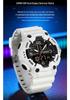 Orologio da polso sportivo multifunzione SANDA unisex con doppio display