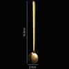 Long Handled 304 Stainless Steel Coffee Spoon Ice Cream Dessert Tea Stirring Spoon Dessert Spoon Kitchen Accessories Bar Tools