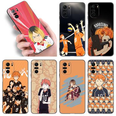 Pouzdro na telefon s motivem anime Kozume Kenma Haikyuu pro Xiaomi POCO F2 F3 M2 M3 M4 X3 X4 Pro NFC F4 GT 5G F1 X2 C3 C31 C40 M5S TPU černé