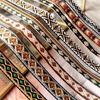 Ethnic Geometric Jacquard Embroidery Lace Trim for DIY Clothing & Crafts