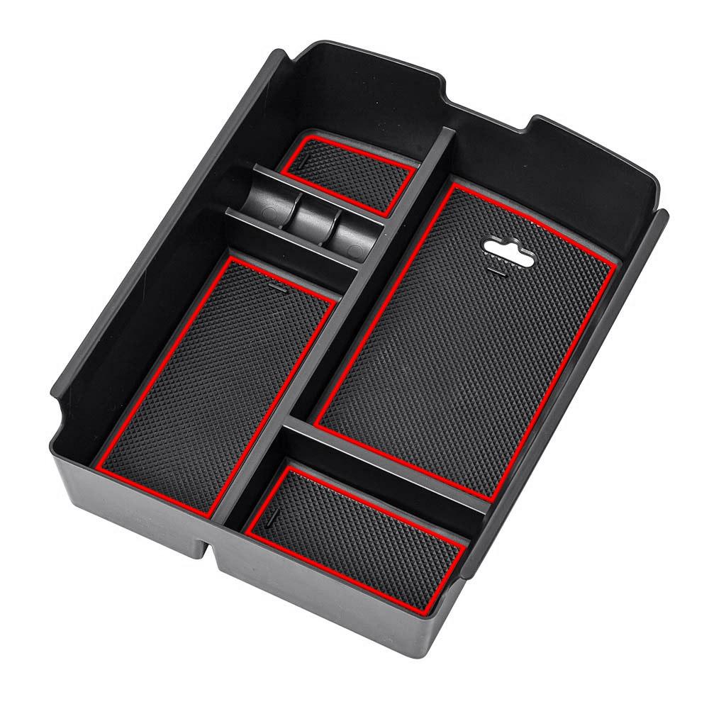 Center Console Organizer Tray For VW Volkswagen Atlas Accessories 2018 2019 2020 2025 2025 2025 Armrest Storage Glove Box
