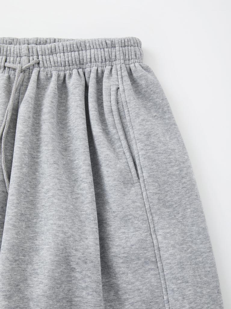 IKALOOK Wide Daily Elastic Waist Pants Dpt116