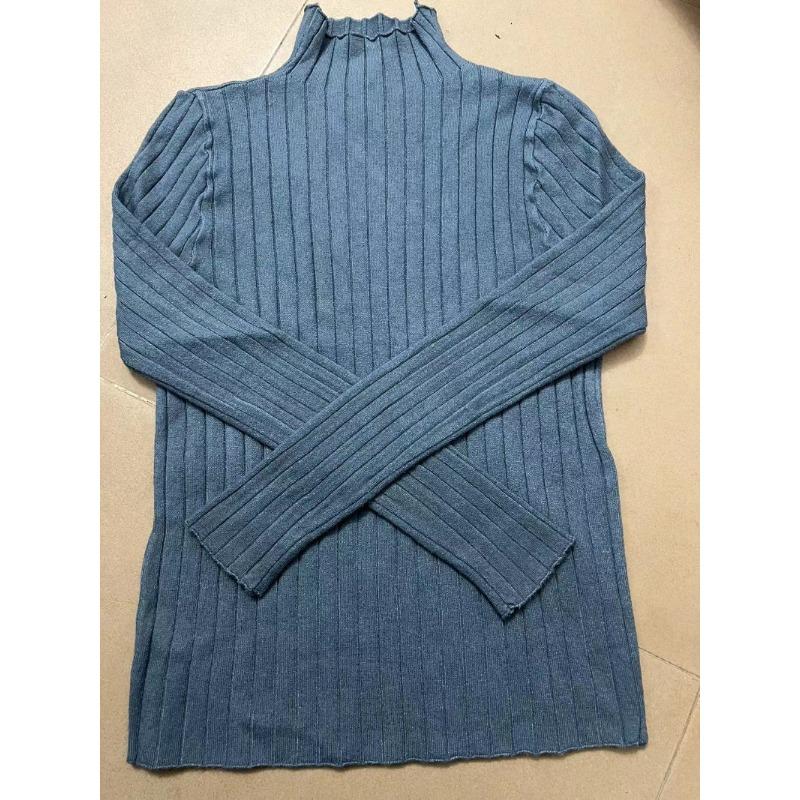 Autumn and Winter Sweater Half-turtleneck Knitted Slim Base Shirt Top Women's Clothing