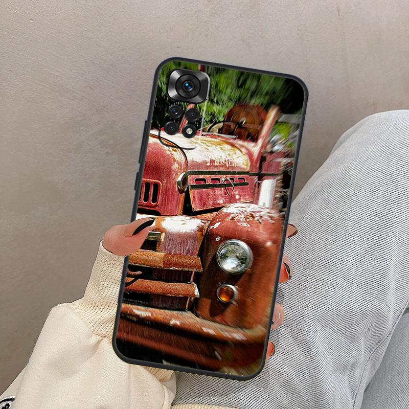 

Old Retro Tractors Car For Xiaomi Redmi Note 13 9 10 11 12 14 15 Pro Plus Case Cover For Redmi 14C 10C 12C 13C 15C Note 15 Pro Plus 5G