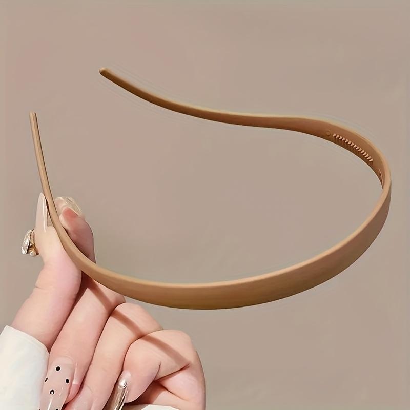 1Pc matte U-shaped headband, no pressure and comfortable design, is a daily headgear accessory for face washing and makeup