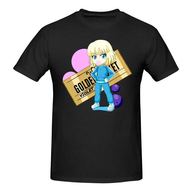 Camiseta Violet Beauregarde Golden Ticket M