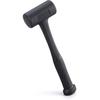 Morden Fort 1lbs Rubber Dead Blow Hammer, Professional Mallet Tool Black