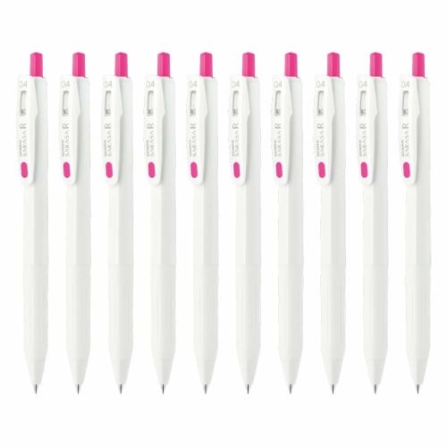 ZEBRA Gel Ballpoint Pen Sarasa R 0.4mm Pink 10 Pieces B-JJS29-R1-P
