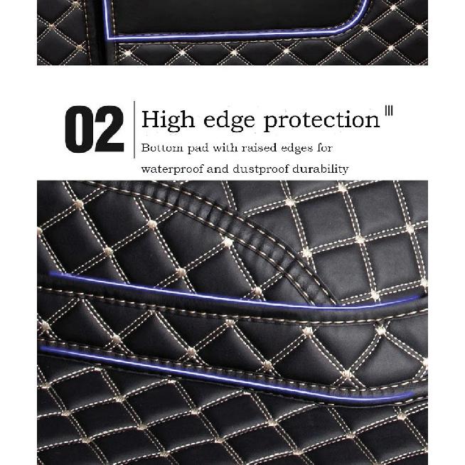 Car Trunk Mat Storage  Pad For Honda CRV Accessories 2023-2025 5Seats Waterproof Protective Rubber Car Mats Interior Cargo Liner
